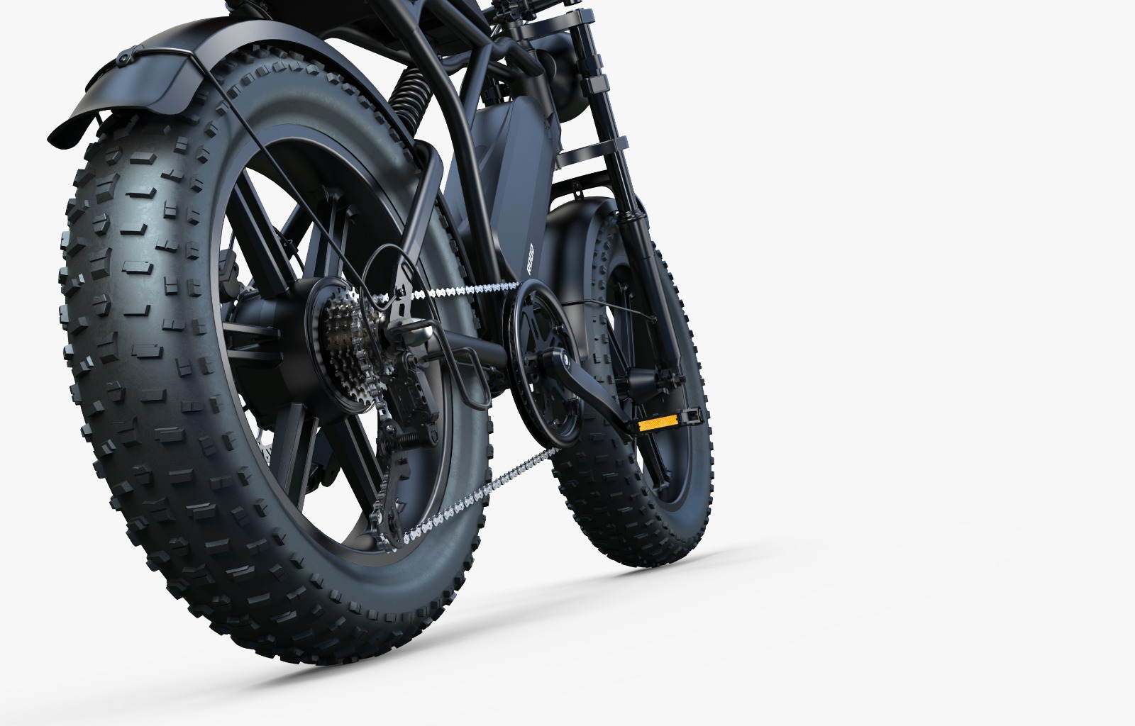 Pneu épais 20 pouces vélo électrique